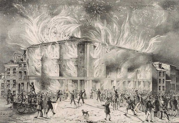 Destruction by Fire of Pennsyl